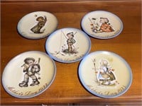 Hummel Mother's Day Plates 1971-1975