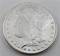 1oz 999 Fine Silver Morgan Round