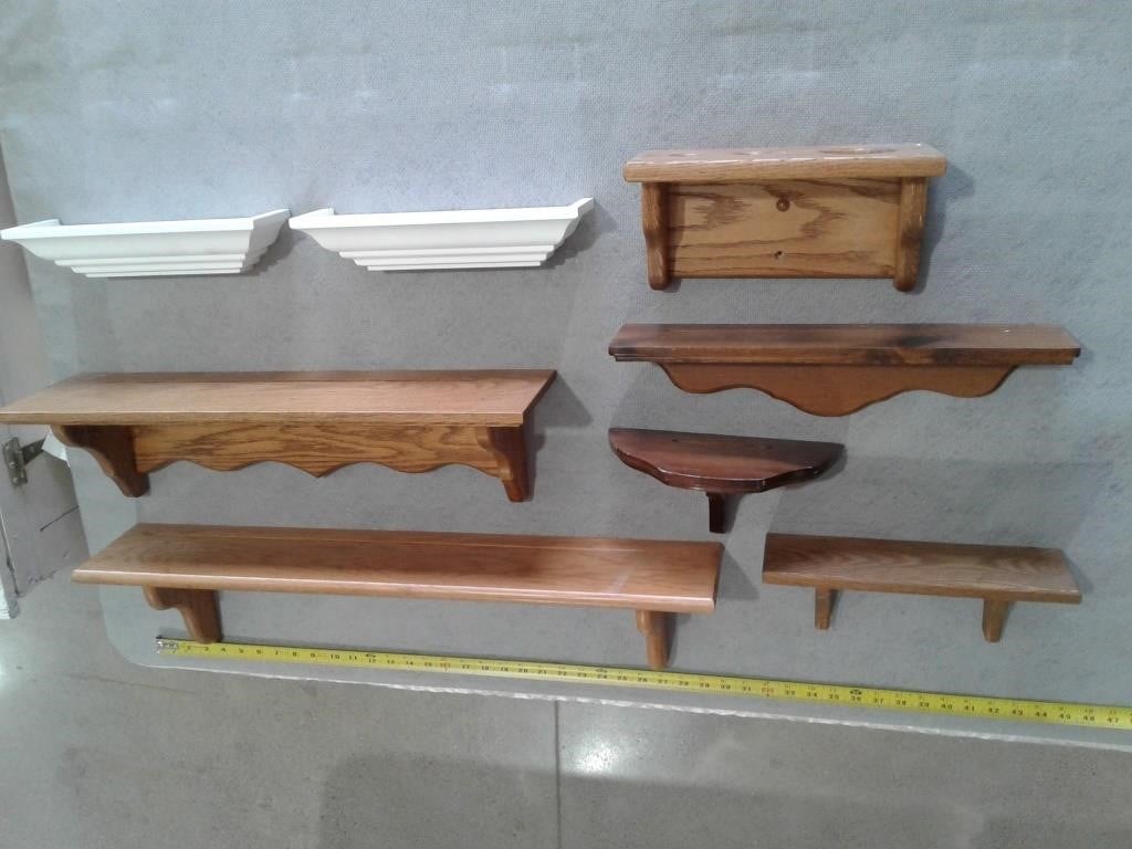 Wood Shelves (8)
