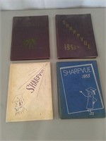 1950 - 1953 Sharpvue Yearbooks