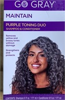 Go Gray Maintain Purple Toning Duo Shampoo & Condi