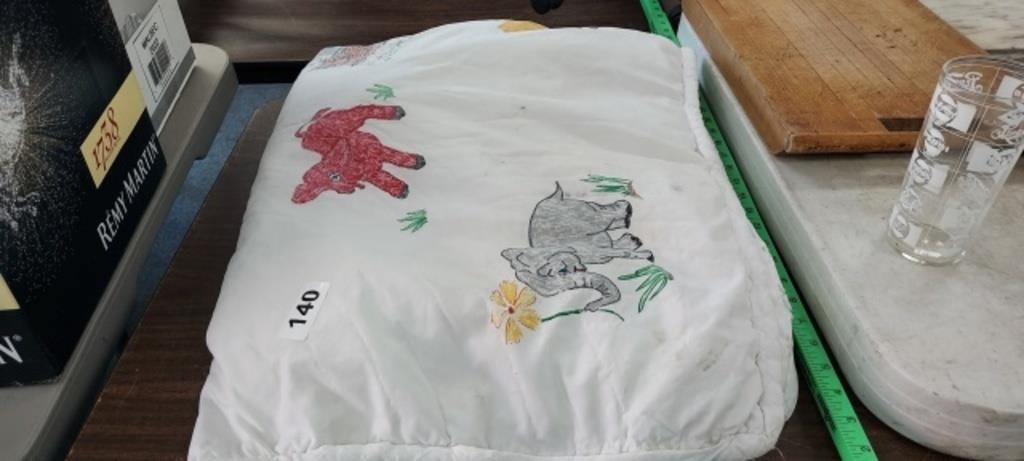 BABY COMFORTER (FLAWS IN LINING)