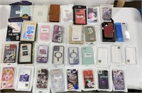ASSORTED CELL PHONE CASES IPHONE AND ANDROID