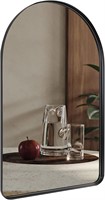 ANDY STAR Arched Mirror  22x30  Steel