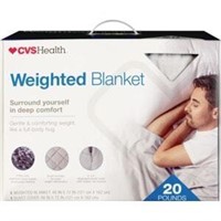 CVS Health 20 Pound Weighted Blanket - 320 Oz
