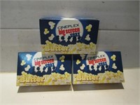 3 BOXES OF CINEPLEX BUTTER POPCORN FOR MICROWAVE