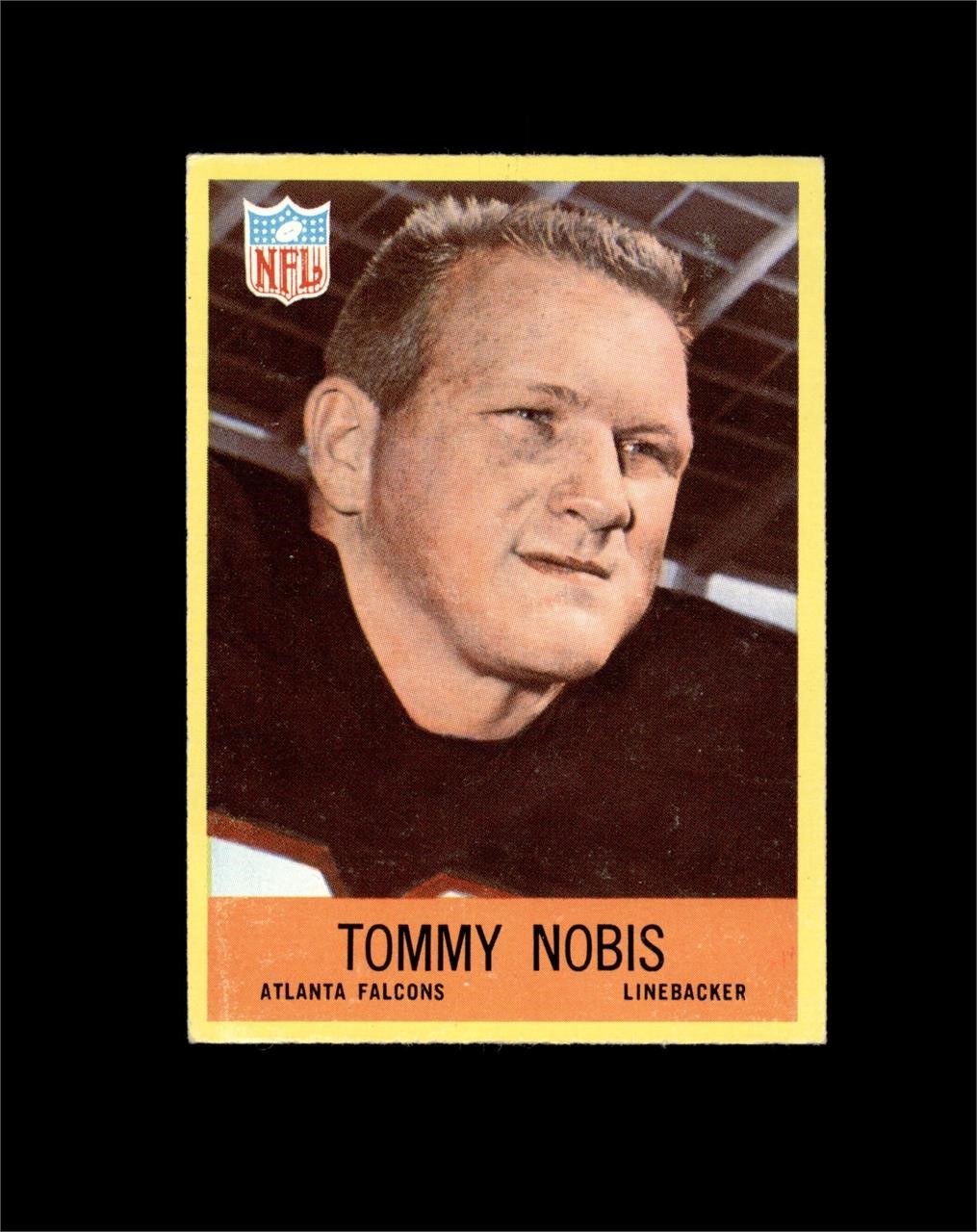 1967 Philadelphia #7 Tommy Nobis EX to EX-MT+