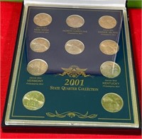 11 - 2001 STATE QUARTERS COLLECTION (T89)