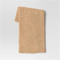 Shearling Throw Blanket Beige - Essentials