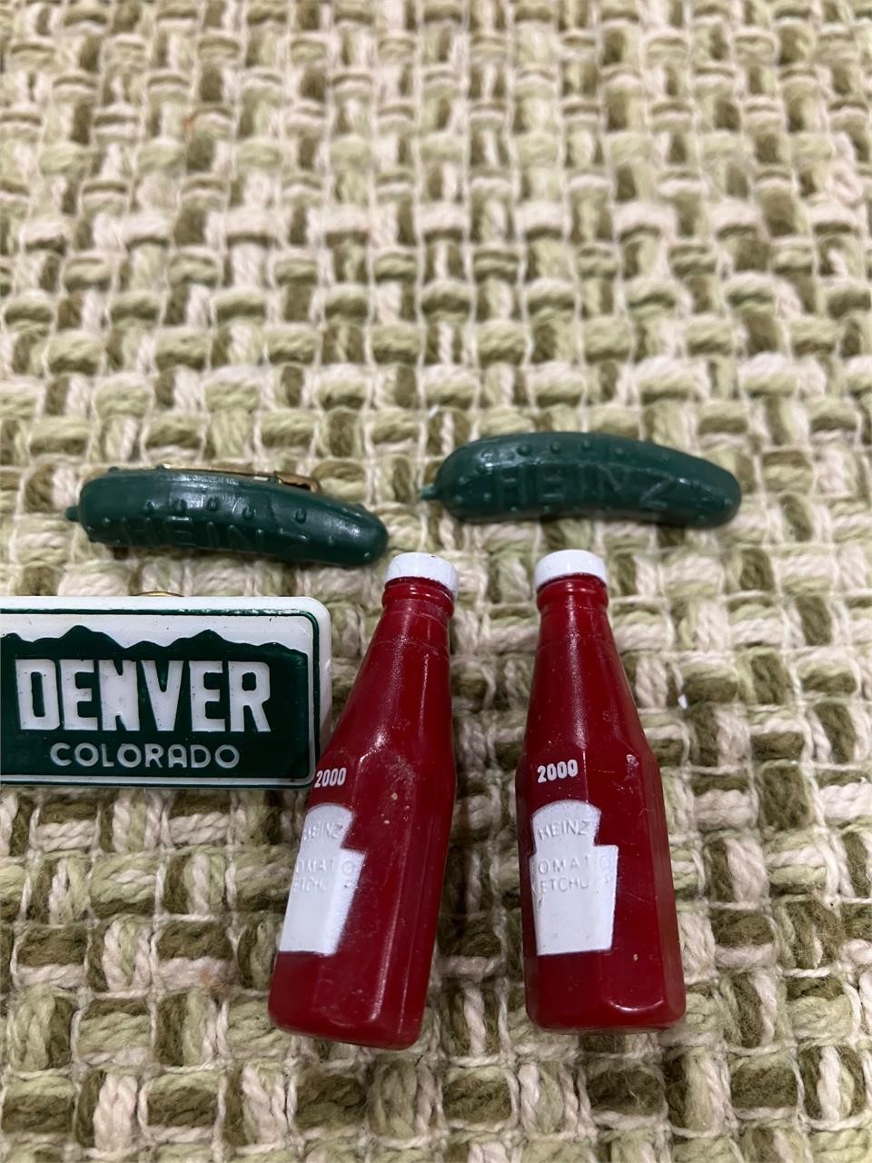 Heinz pickles pins,Ketchup,Denver pin