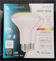 EcoSmart 65-Watt Smart Bluetooth Wi-Fi BR30 LED Li
