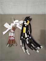 Assorted Small Battery Cables