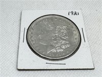 1921 Morgan  Dollar 90% Silver