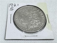 1921 S Morgan Dollar 90% Silver