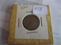478-1864 NAVY COIN