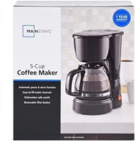 B8958  5-cup coffee maker