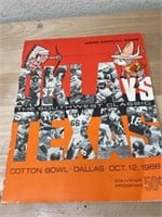 Scarce 1968 Texas OU Cotton Bowl Classic