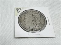 1901 O Morgan  Dollar 90% Silver