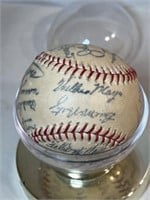 1973 New York Mets Team Ball with Holder