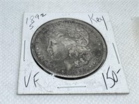 1892 S Key Date Morgan  Dollar 90% Silver