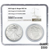 2023 Eagle & 2023 Morgan PF 70