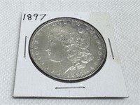 1897 Morgan  Dollar 90% Silver