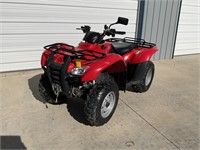 2007 Red Honda ATV
