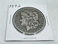 1892 Morgan  Dollar 90% Silver