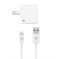 Just Wireless 2.4A/12W USB-A Charger - White