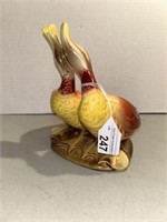 VINTAGE HULL POTTERY DUCK PLANTER 7.5 in