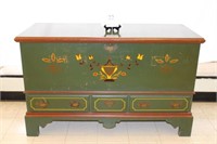 LANE CEDAR CHEST WITH DRAWERS 30" TALL, 47" WIDE,