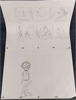 Original Disney Artist Drawn Animation Production