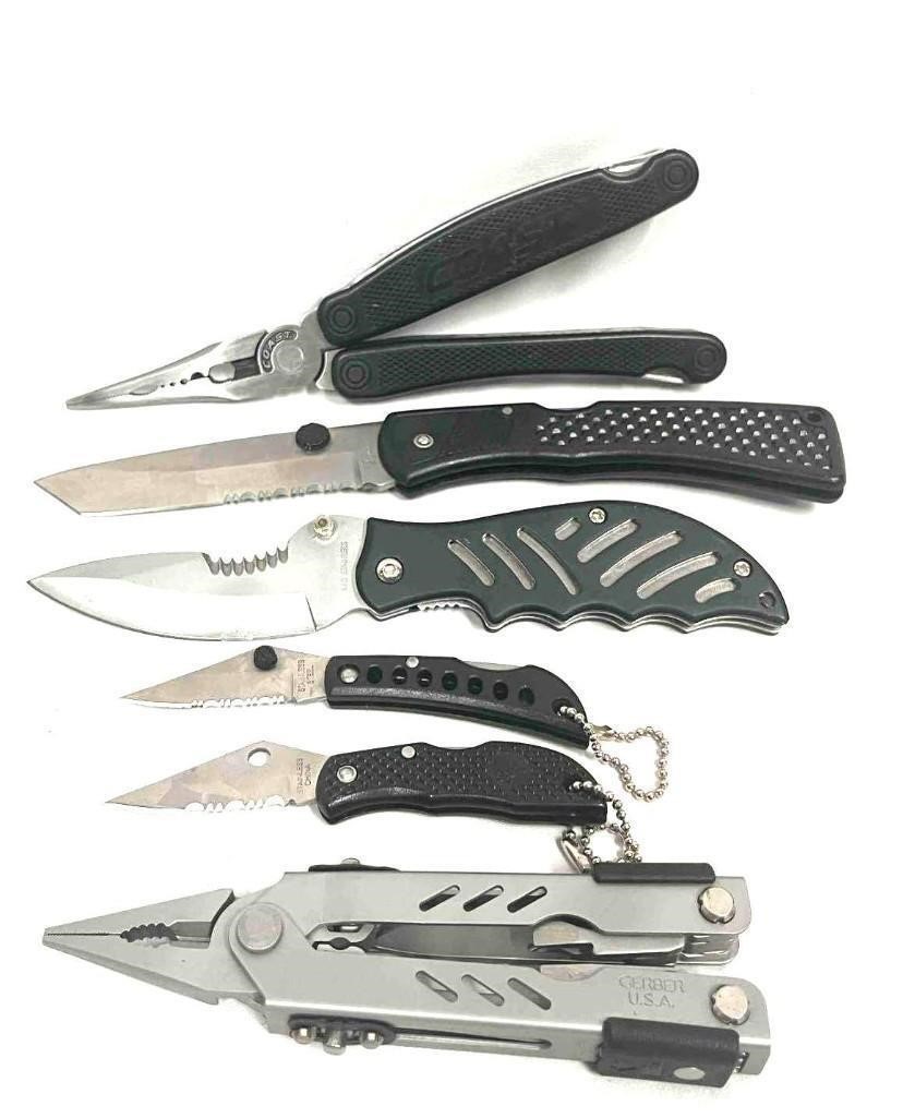 Random Knife Bundle Jaguar, Coast, 440 Stainless,