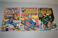 Three Marvel Comics