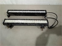 (2) 20" LED Light Bars