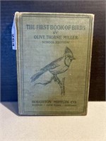 ANTIQUE 1899 HB 1ST ED THE FIRST BOOK OF BIRDS BY