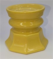 Vintage Beacon Hill Yellow Ceramic Candle Holder