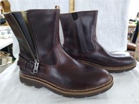 Men's Clarks Side Zip Boots Size 12M