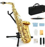 Eastar, AS-? Student Alto Saxophone E Flat Gold La