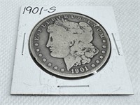 1901 S Morgan  Dollar 90% Silver