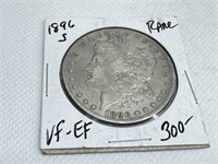 1896 S Morgan  Dollar 90% Silver