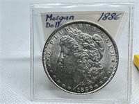 1886 Morgan  Dollar 90% Silver