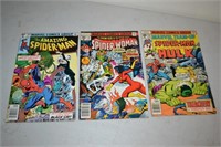 Three Spider Man Comics