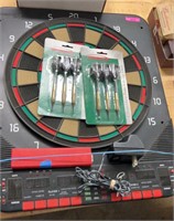 Electronic Dart Board W/Darts