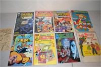 Nine Various Comic Book Titles