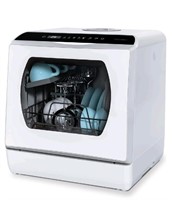 Hermitlux Countertop Dishwasher, 5 Washing Program