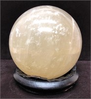 5-1/2" Natural Quartz Crystal Ball (KC14)