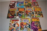 Eleven Various Marvel Comics