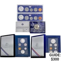 1966-1993 US Proof Mint Sets W/Silver [24 Coins]