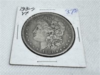 1881 S Morgan  Dollar 90% Silver